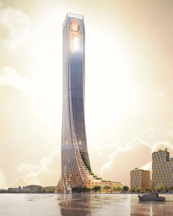 Quy mô tòa tháp cao thứ 2 Việt Nam chỉ sau Landmark khởi công ở Đà Nẵng ngày 19-8 - Ảnh 2.