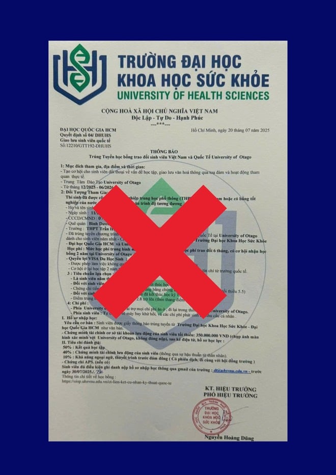 Liên tiếp nhiều trường ĐH phát cảnh báo khẩn đến thí sinh  - Ảnh 3.