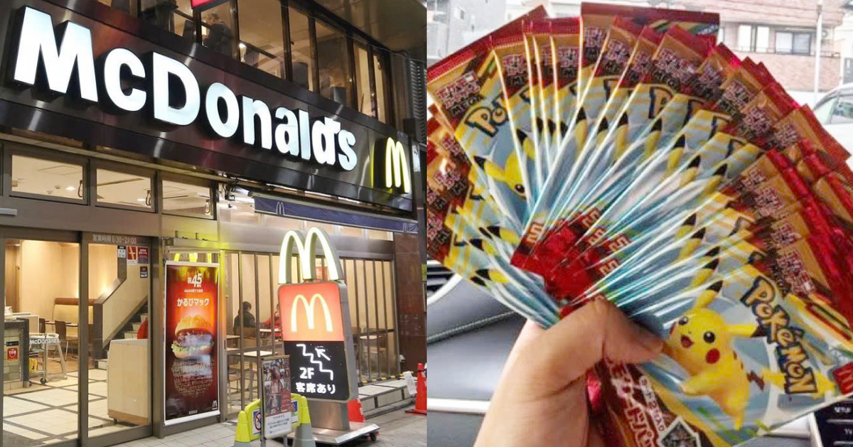 Đồ ăn McDonald’s bị vứt bỏ tràn lan ở Nhật vì chiến dịch tặng thẻ Pokémon
