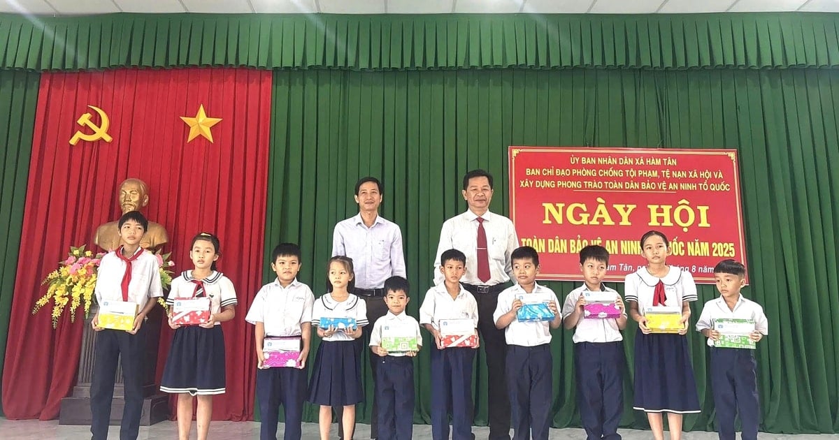 Sôi nổi Ngày hội toàn dân bảo vệ an ninh Tổ quốc ở Hàm Tân