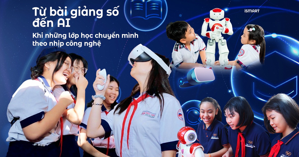 Từ bài giảng số đến AI: Khi những lớp học chuyển mình theo nhịp công nghệ