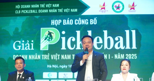 More than 1,000 athletes participate in the 2025 National Vietnamese Young Entrepreneurs Pickleball Tournament