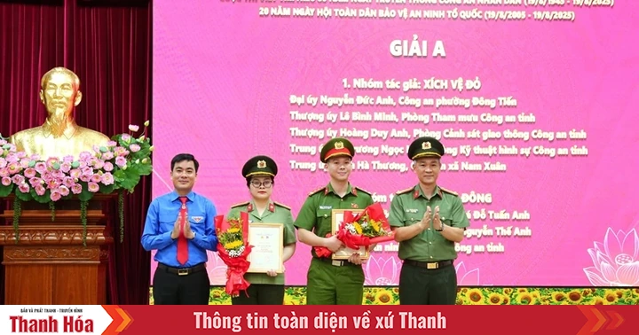 Tổng kết và trao giải cuộc thi tìm hiểu 80 năm Ngày truyền thống Công an Nhân dân