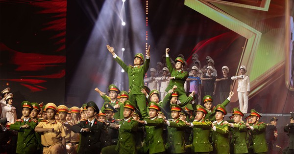 Director Tuyet Minh's mark at the 80th anniversary program - Glory of Vietnam People's Public Security