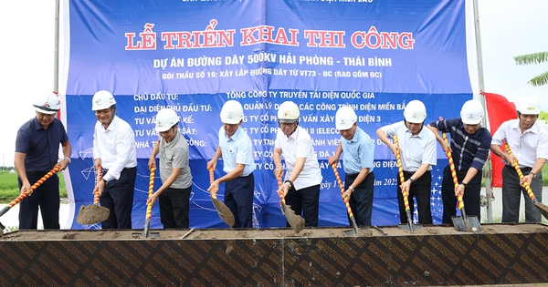 Khởi công dự án đường dây 500kV Hải Phòng – Thái Bình