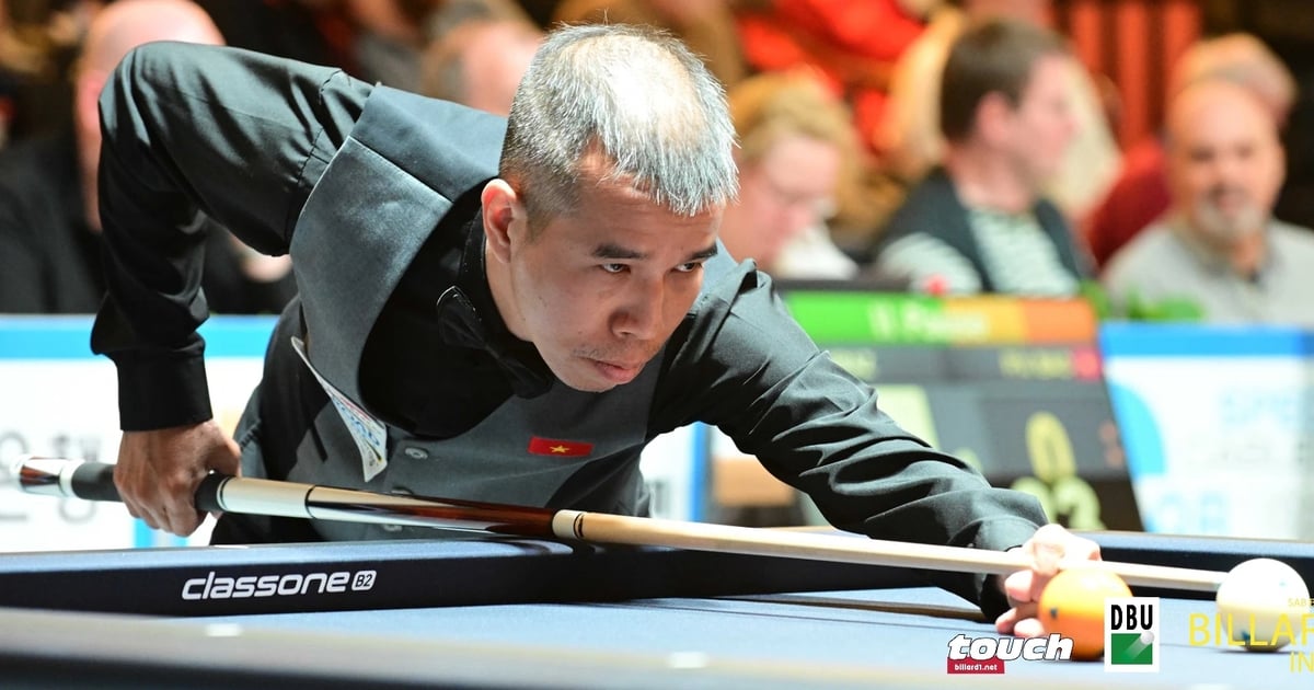 Billiards: Trần Quyết Chiến đặt mục tiêu chinh phục chức vô địch thế giới