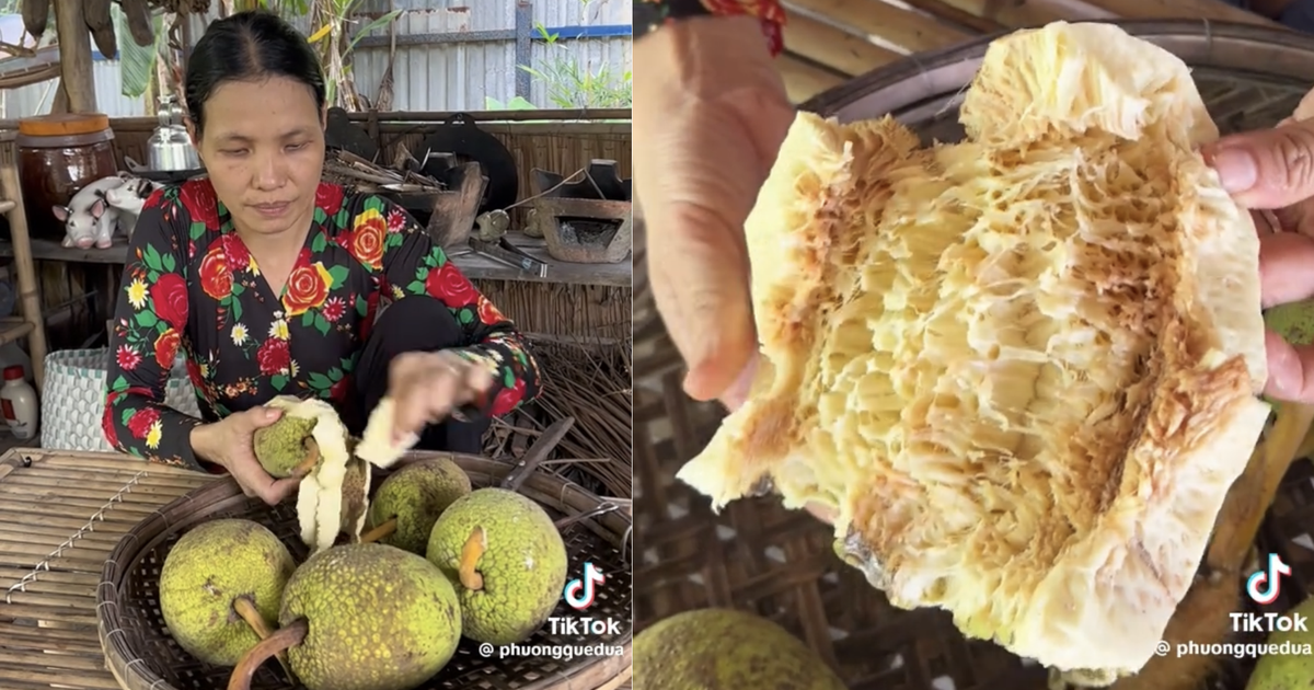 Ăn trái sa kê chín thành 'trend' mạng xã hội: Vị ra sao mà nhiều người tò mò?
