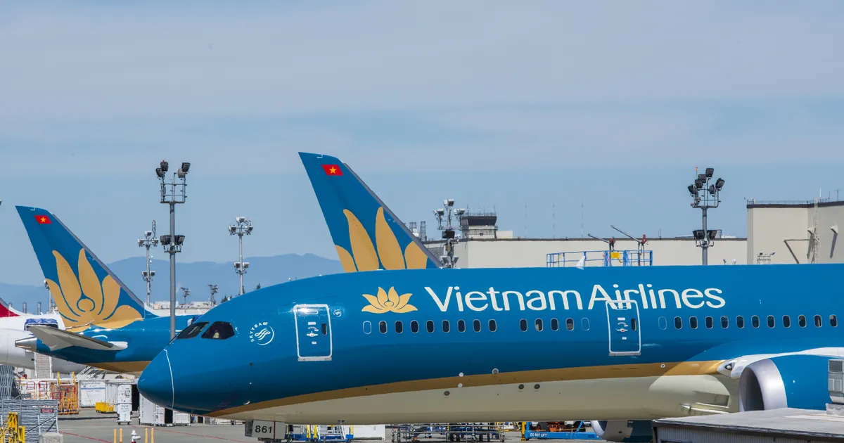 Vietnam Airlines tăng mạnh số chuyến bay trong 6 ngày cao điểm