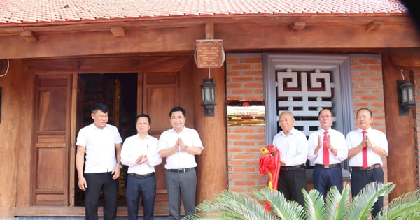 Xã Đại Xuyên gắn biển công trình chào mừng Đại lễ