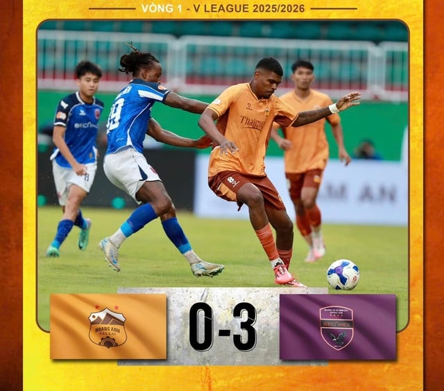 Thua đậm trận ra quân V-League, HLV HAGL 'tôi không lo rớt hạng': HLV Anh Đức ‘tôi rất vui’- Ảnh 1.