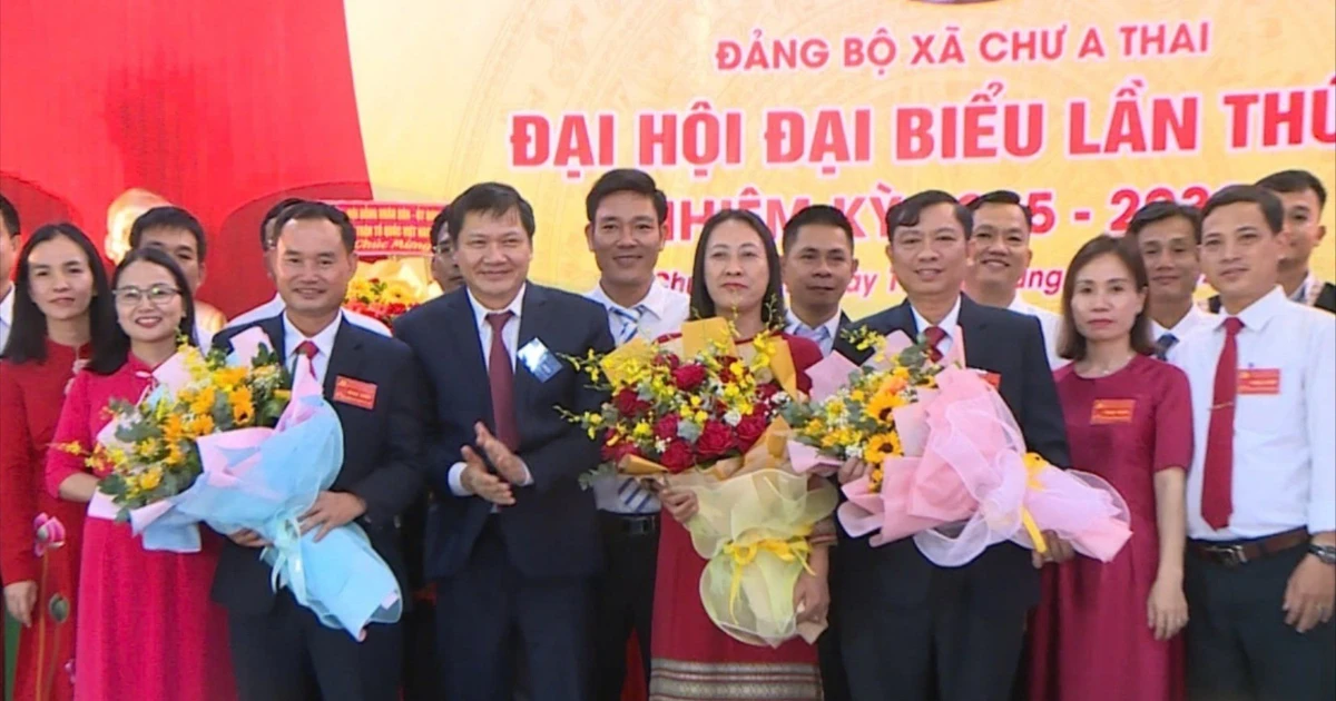 Đồng chí Trịnh Thị Hồng giữ chức Bí thư Đảng ủy xã Chư A Thai