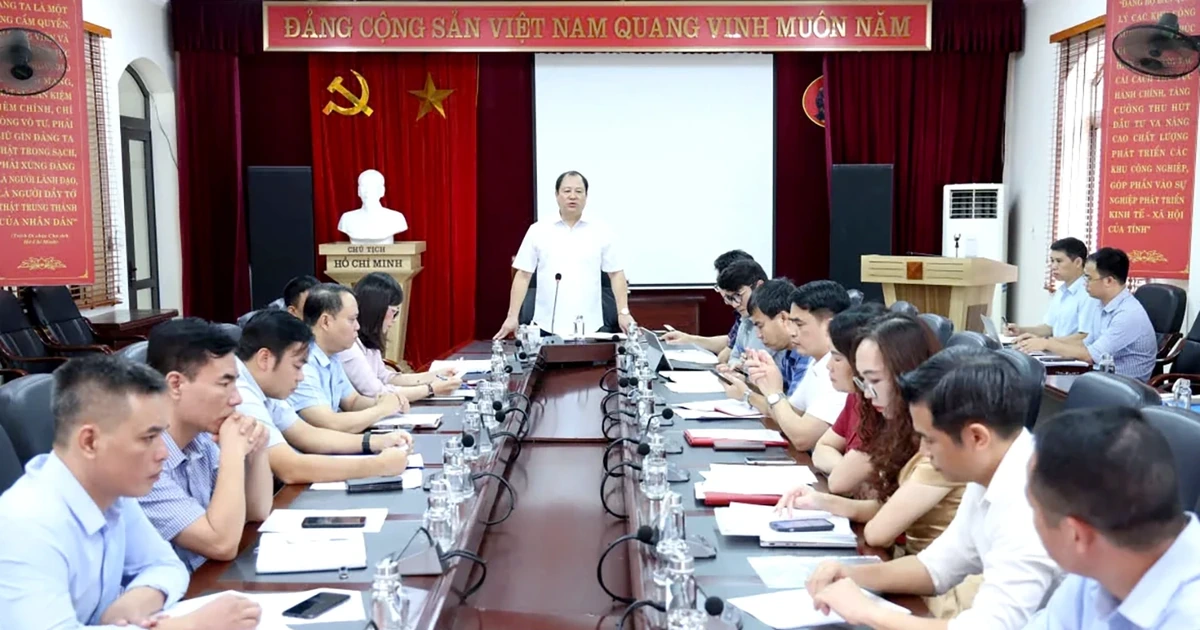 Chuẩn bị tốt các điều kiện khởi công dự án Khu công nghiệp Nam Bình Xuyên