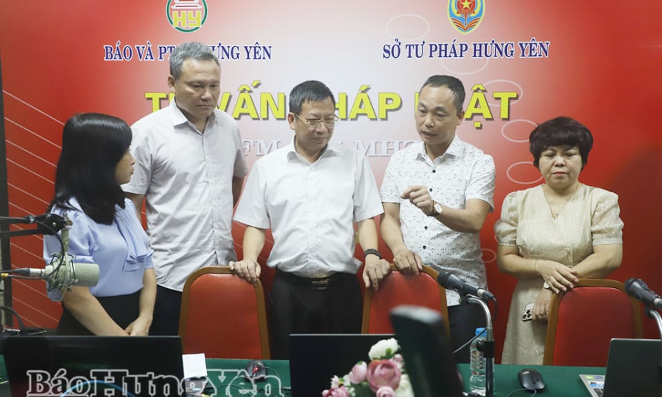 Ra mắt chương trình “Tư vấn pháp luật” trên sóng phát thanh của Báo và Phát thanh, Truyền hình Hưng Yên