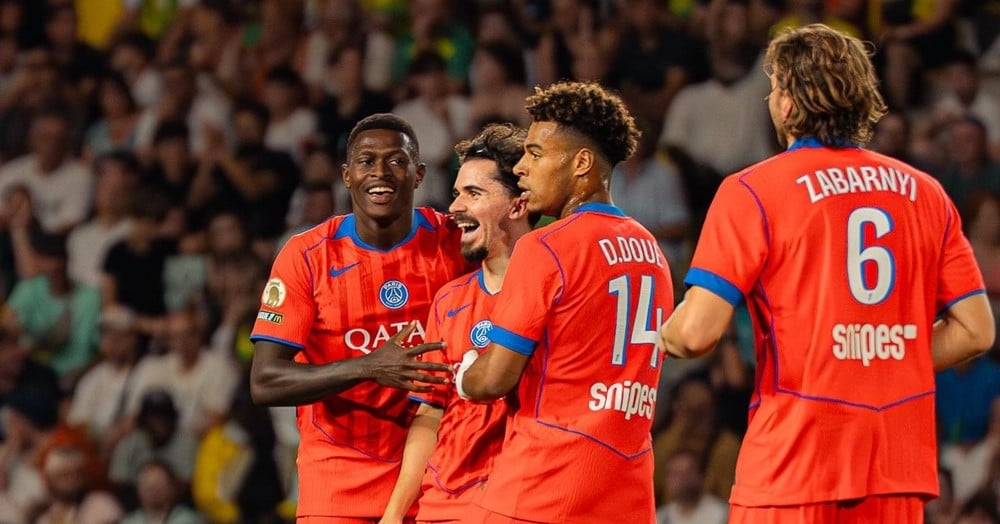 Vitinha tỏa sáng, PSG thắng nhọc Nantes trận ra quân tại Ligue 1