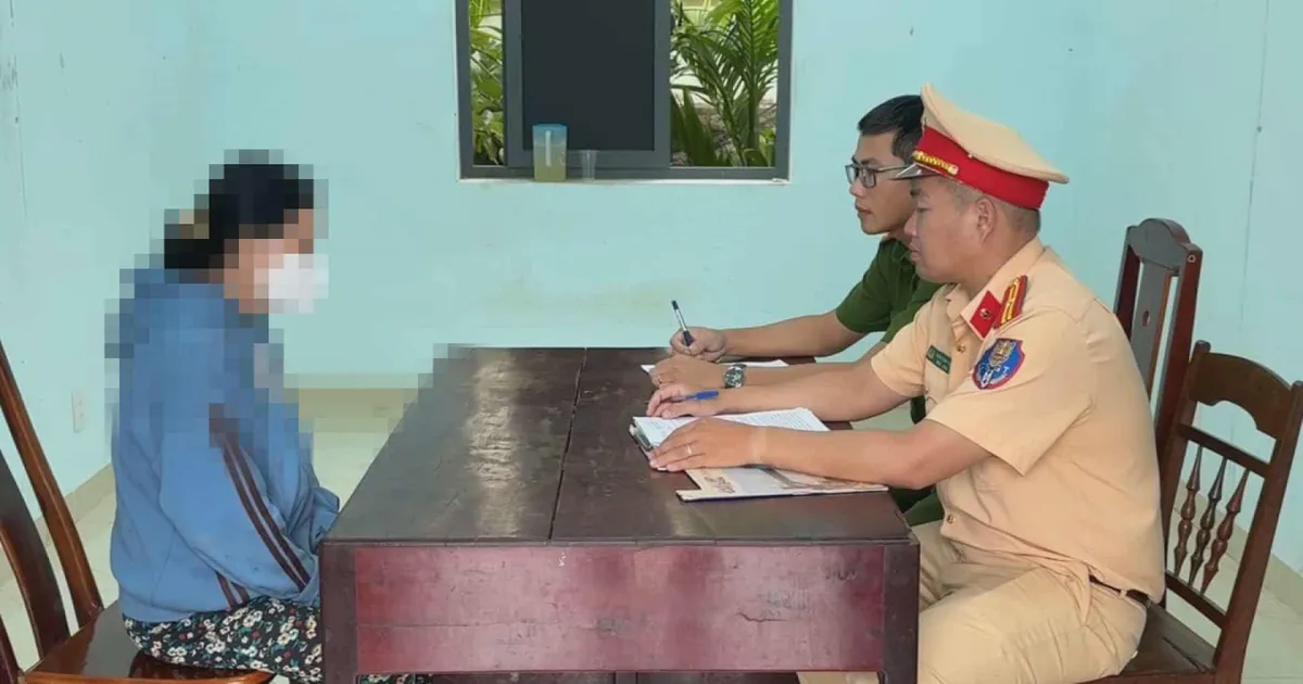 Tìm được phụ nữ tông người bán vé số rồi bỏ trốn