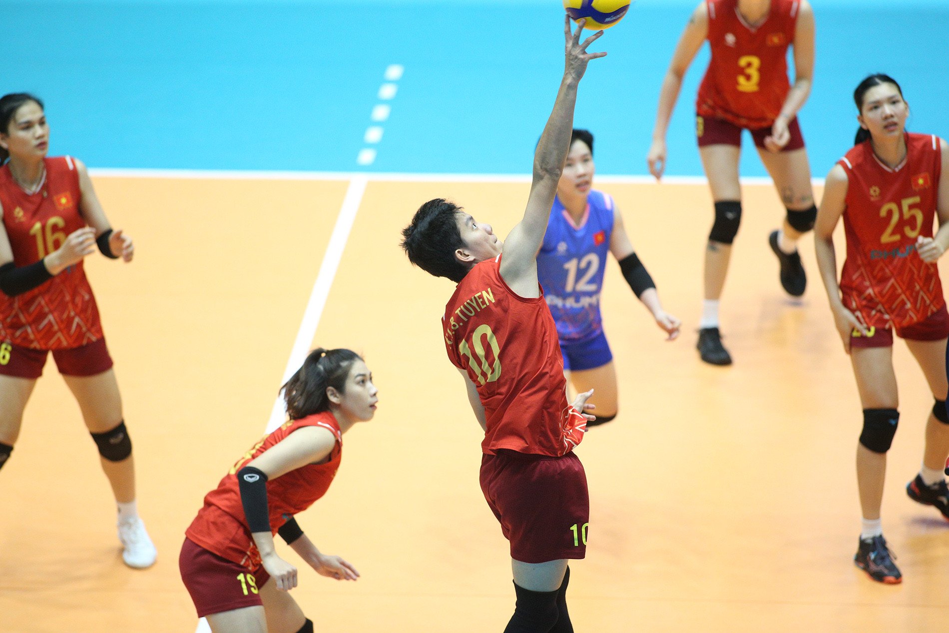 tuyen bong chuyen nu viet nam tay ban nha 4.JPG