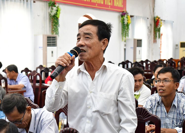 Đại biểu HĐND tỉnh An Giang tiếp xúc cử tri xã An Biên
