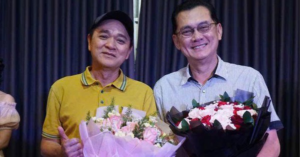 Stage fire from Huu Chau and Quoc Thao