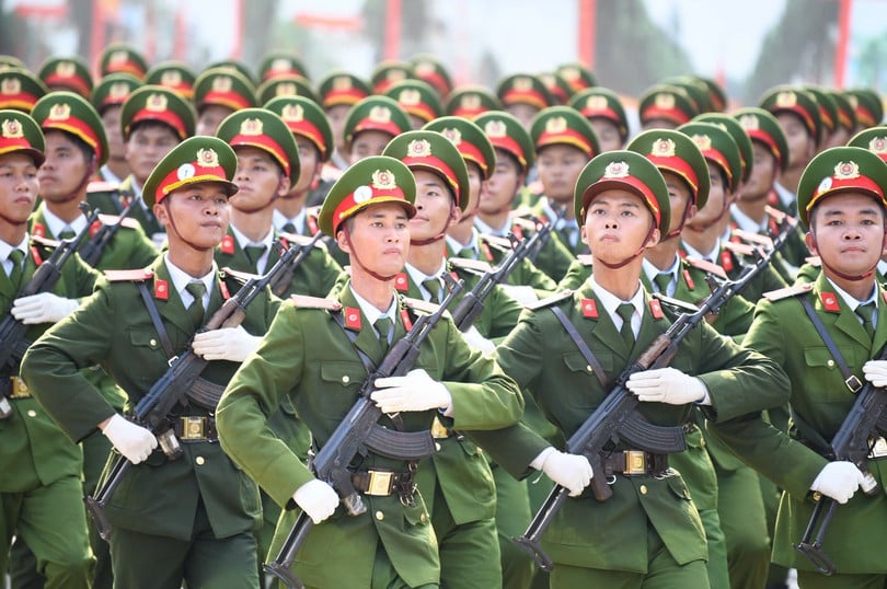 Lễ kỷ niệm, diễu binh, diễu hành là điểm nhấn trọng tâm trong toàn bộ chuỗi hoạt động kỷ niệm. Ảnh: Trọng Tài.