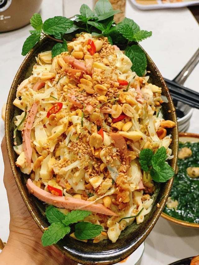 Cách làm nộm măng ngon của cha tôi - món ăn của ký ức về người cha trong gian bếp- Ảnh 4.