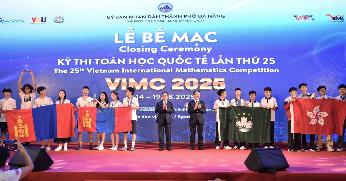 Kỳ thi Toán học quốc tế lần thứ 25 tại Đà Nẵng: Lan tỏa tri thức, tinh thần đổi mới sáng tạo