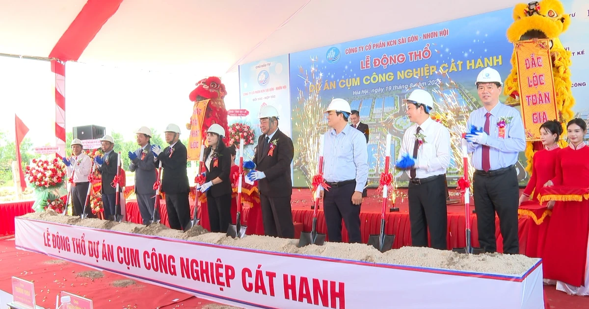 Động thổ Cụm công nghiệp Cát Hanh, tổng vốn đầu tư gần 433 tỷ đồng