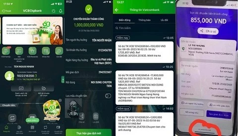 Cảnh giác chiêu lừa “bill chuyển khoản giả” đang hoành hành