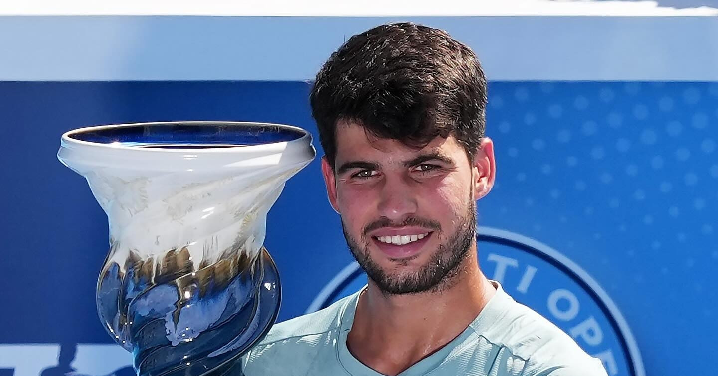 Sinner bỏ cuộc sau 23 phút thi đấu, Alcaraz vô địch Cincinnati Open