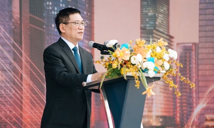 Phó Thủ tướng Chính phủ Hồ Đức Phớc phát biểu tại sự kiện. (Ảnh: Đại Việt)