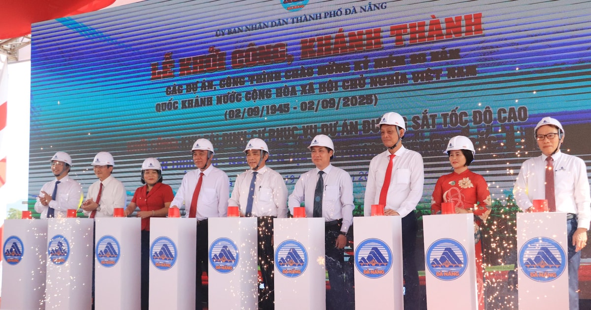 Đà Nẵng khởi công xây dựng Khu tái định cư phục vụ Dự án đường sắt tốc độ cao