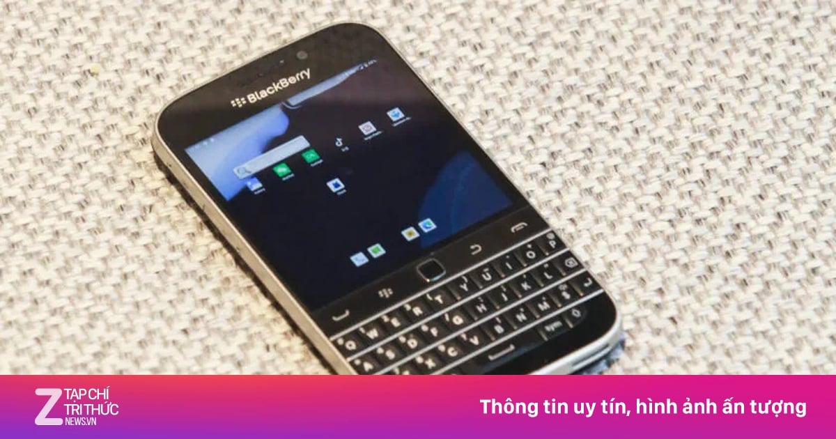 Điện thoại BlackBerry được hồi sinh
