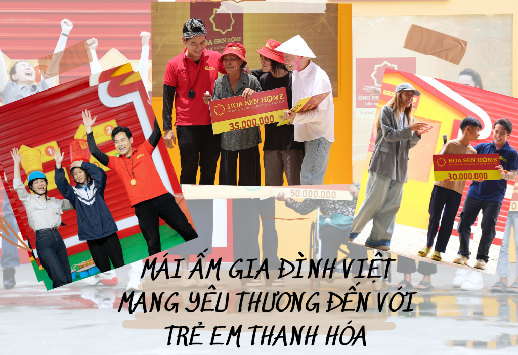 Đại Nghĩa, Quang Hà, Uyên Linh cùng nhiều nghệ sĩ tham gia ghi hình Mái ấm gia đình Việt tại Thanh Hóa