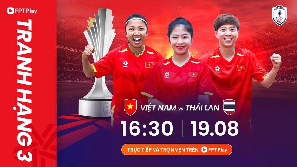 Trận tranh HCĐ AFF Cup 2025 hôm nay: Đội tuyển nữ Việt Nam quyết đánh bại Thái Lan- Ảnh 2.