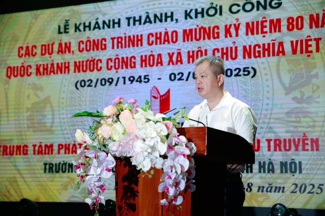 Khánh thành Trung tâm Phát triển Nghệ thuật sân khấu truyền thống của Trường Đại học Sân khấu - Điện ảnh Hà Nội - Ảnh 4.