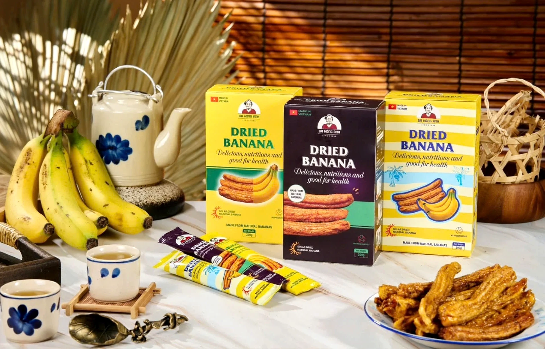 Exportation de bananes séchées...