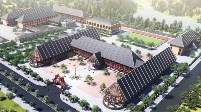 Xây trường học nội trú 262 tỉ đồng tại xã miền núi Đà Nẵng- Ảnh 1.
