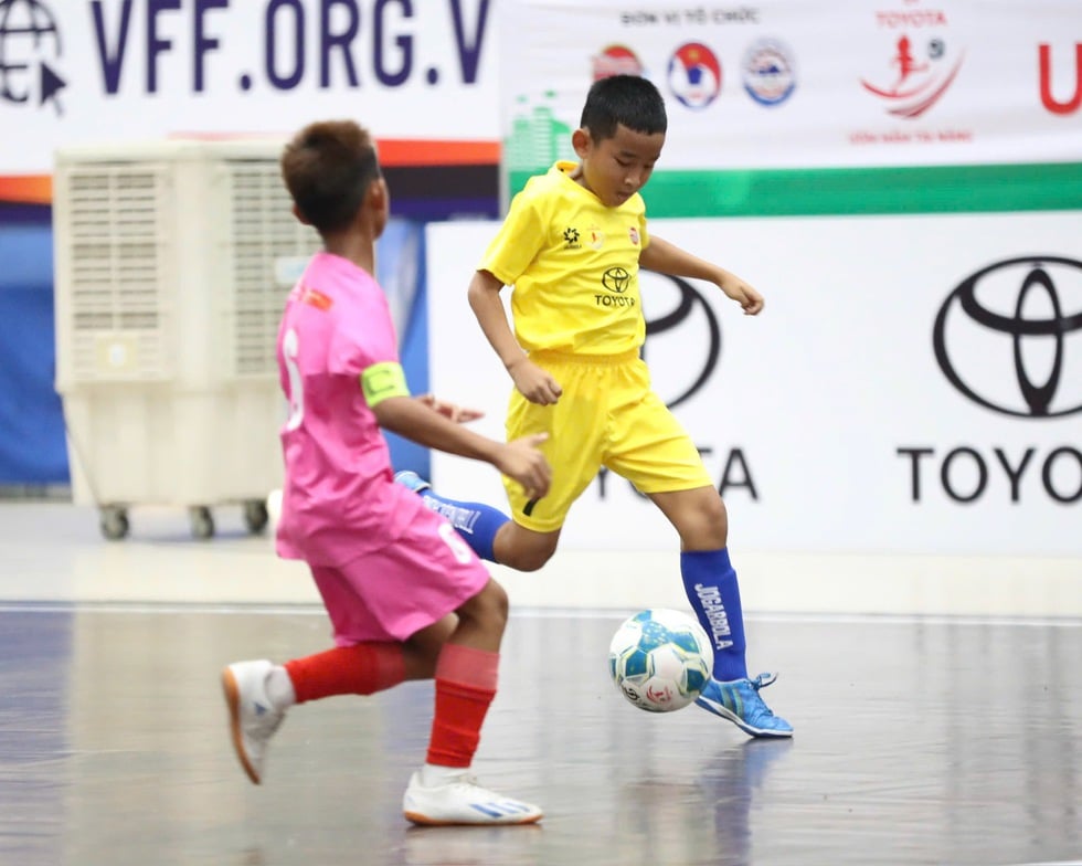Xác định 8 đội bóng vào vòng tứ kết giải U.9 toàn quốc Toyota Cup 2025- Ảnh 4.