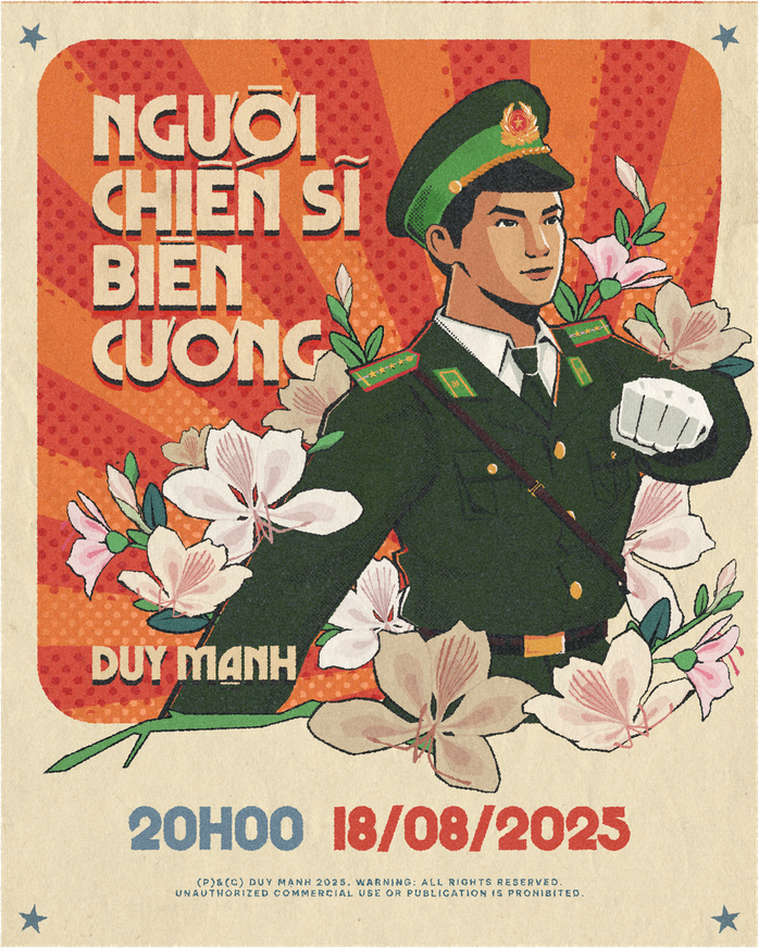 Duy Mạnh tôn vinh người lính tuyến đầu với "Người chiến sĩ biên cương"- Ảnh 1.