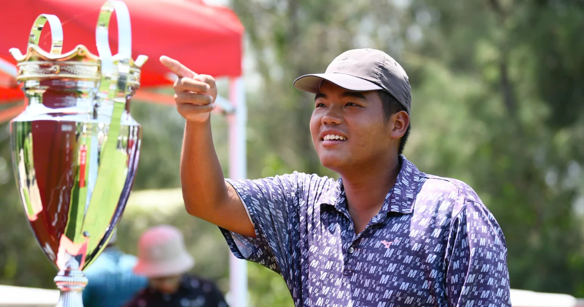 Đương kim vô địch Golf Quốc gia Nguyễn Đức Sơn xuất trận
