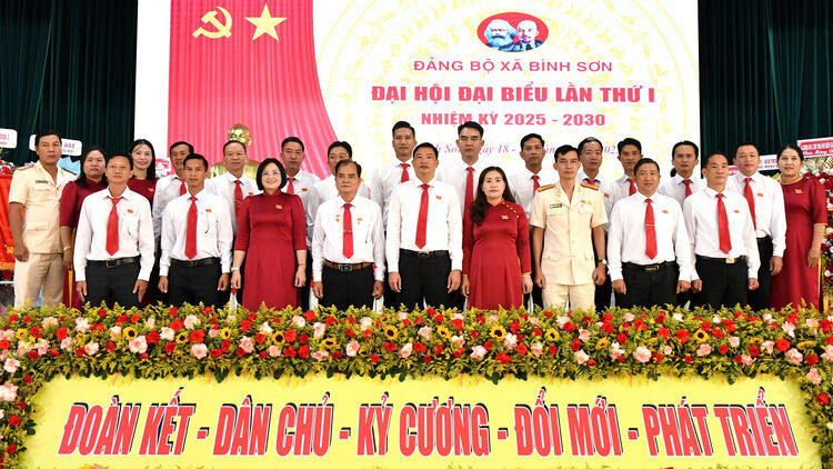 Đại hội đại biểu Đảng bộ xã Bình Sơn