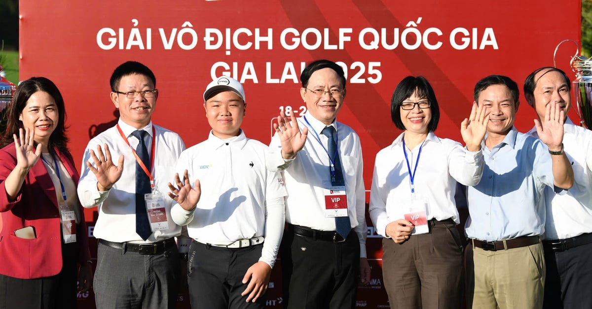 125 tay golf tranh tài tại Giải vô địch golf quốc gia - Gia Lai 2025
