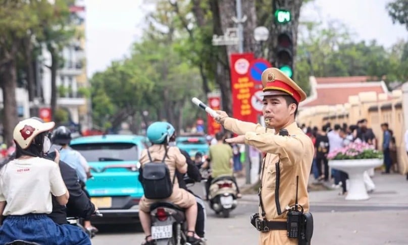 Phân luồng giao thông phục vụ Lễ kỷ niệm 80 năm Quốc khánh, hạn chế phương tiện đi về hướng Hà Nội