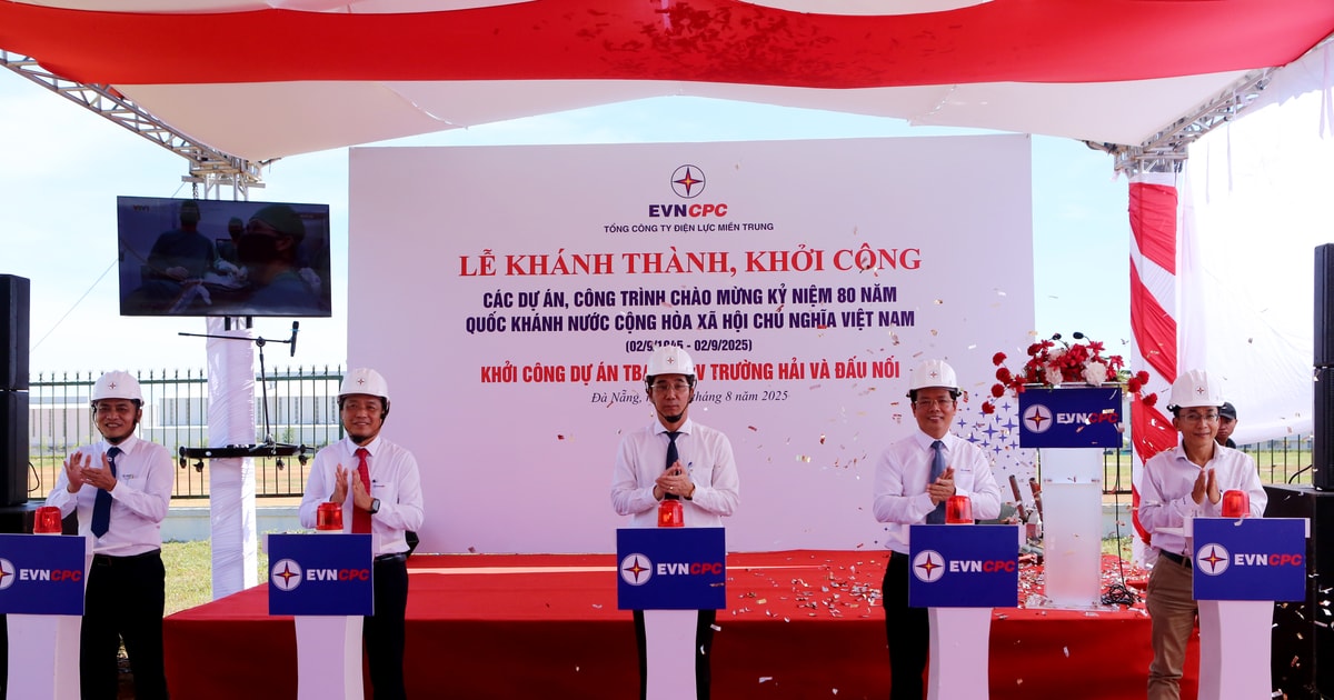 Khởi công dự án Trạm biến áp 110kV Trường Hải và đấu nối
