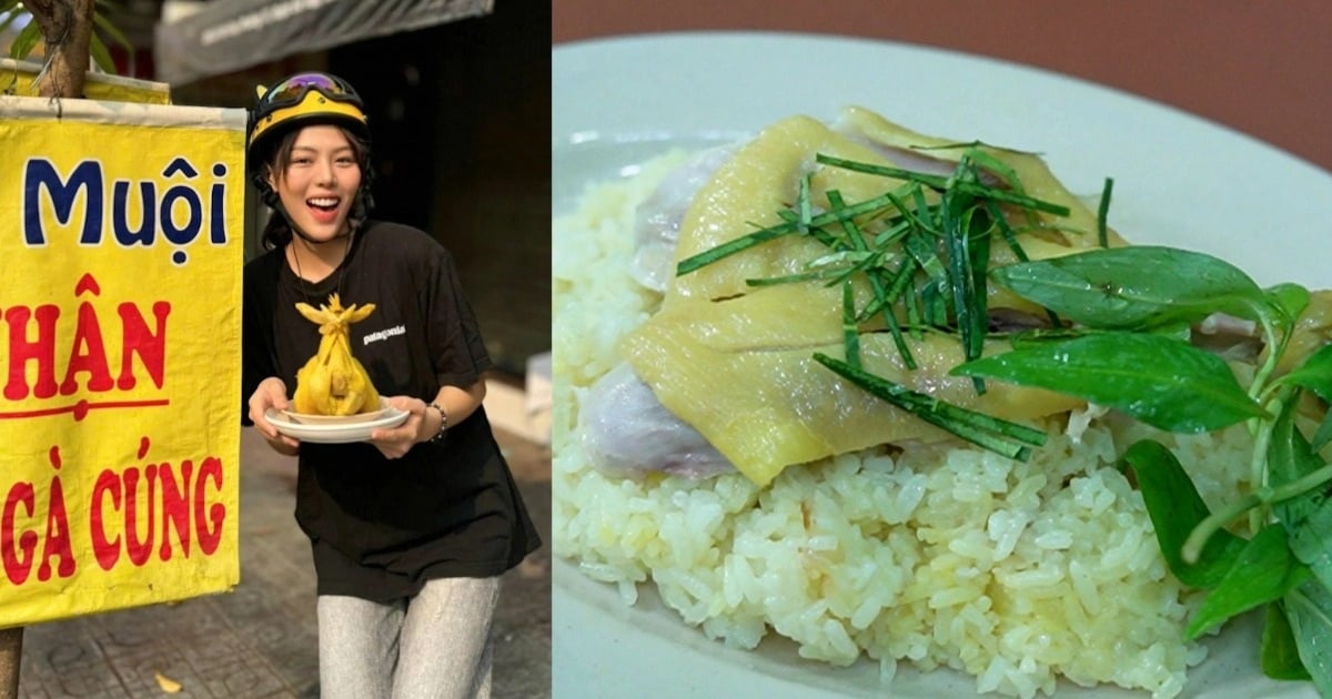 Quán cơm gà ở TPHCM gây sốt vì con gái chủ quán thi "Em xinh say hi"