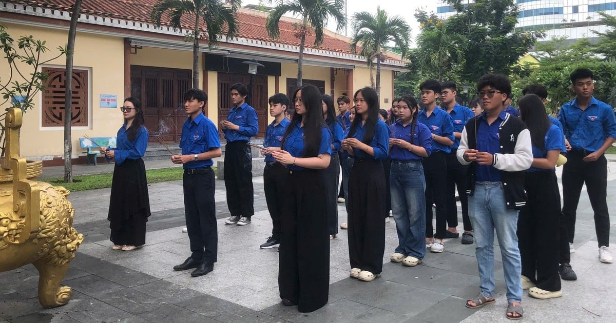 Tri ân và giáo dục truyền thống cho đoàn viên thanh niên