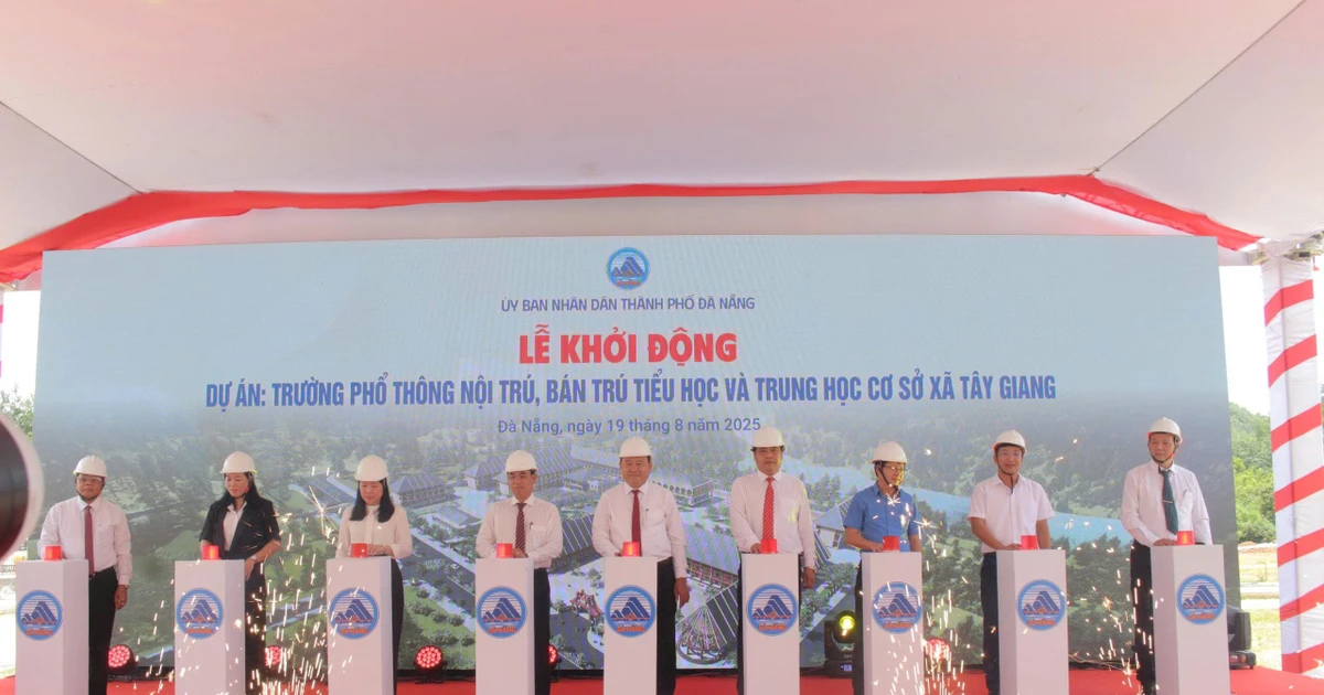 Đà Nẵng khởi động xây trường học nội trú 262 tỷ đồng tại xã miền núi