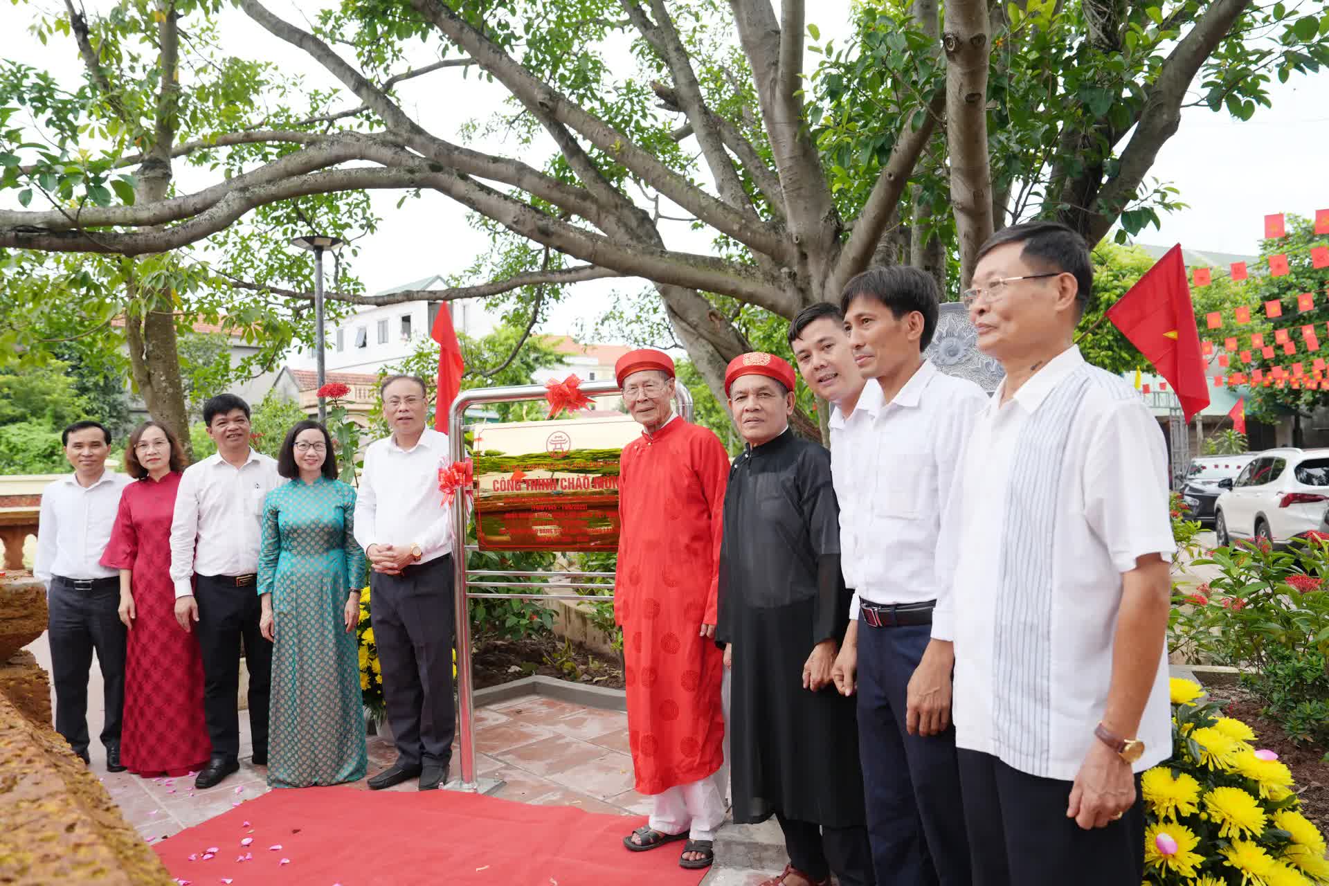 Xã Đan Phượng gắn biển công trình chào mừng Quốc khánh 2/9- Ảnh 7.