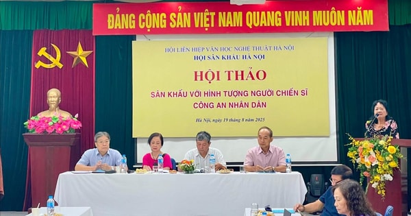 Sân khấu “bắt nhịp” với sự chuyển mình của lực lượng Công an nhân dân