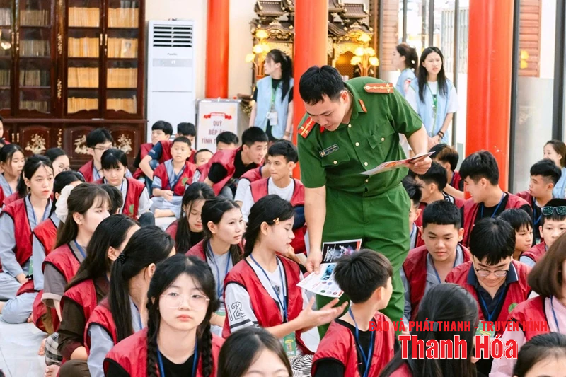 Công an Thanh Hóa “Vì nước quên thân, vì dân phục vụ”