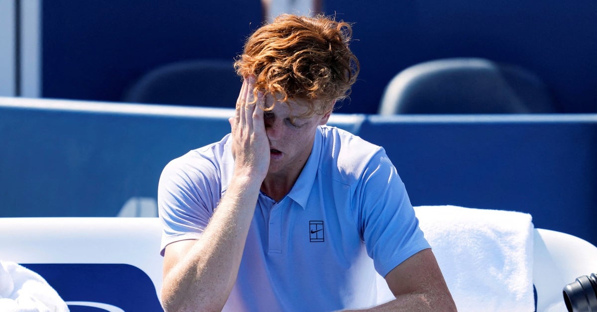 Sinner bỏ cuộc giữa chừng ở chung kết Cincinnati Open 2025